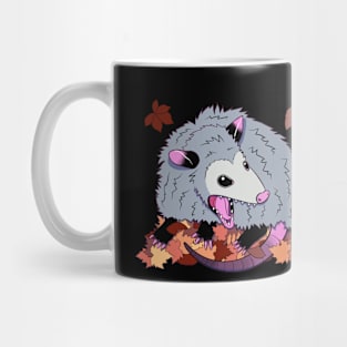 Feral Fall Opossom Mug